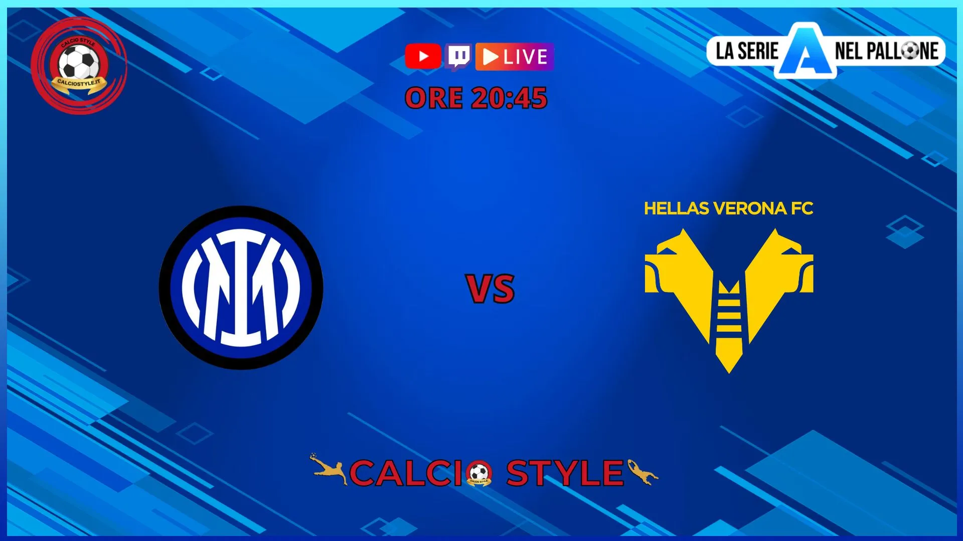 Inter-Hellas Verona, le scelte ufficiali