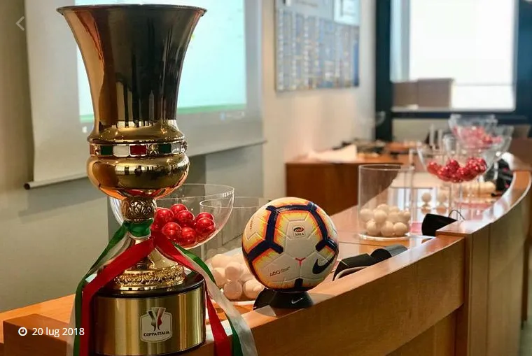 Coppa Italia: ecco il tabellone 2018/19