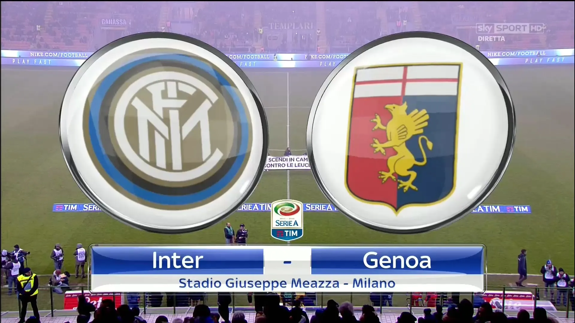 Inter-Genoa probabili formazioni e dove vederla