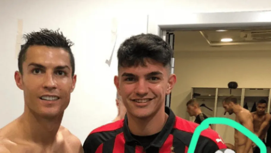 Foto, Ronaldo e Bellanova: spunta Chiellini nudo