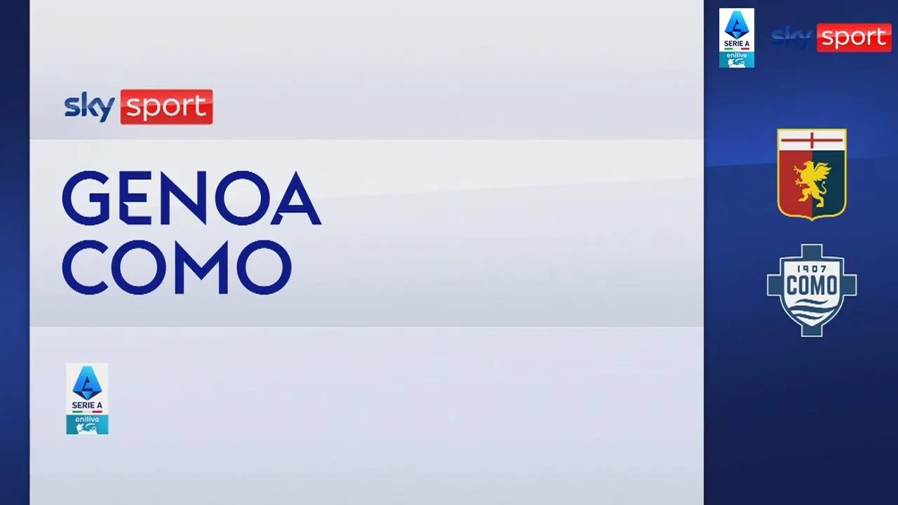 Genoa-Como 1-1: Goal e Highlights