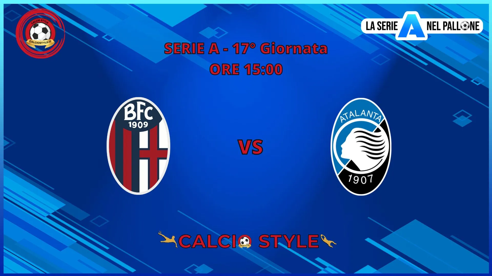Bologna - Atalanta: le formazioni ufficiali