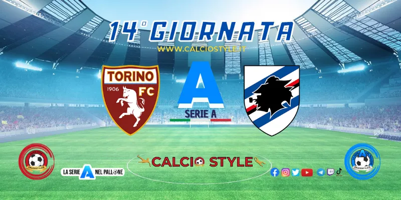 Torino - Sampdoria: probabili formazioni e dove vederla