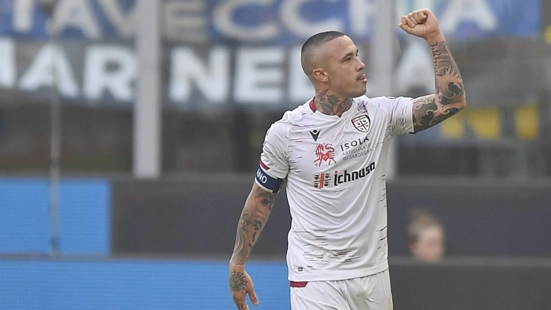 Nainggolan all'opera per i poveri