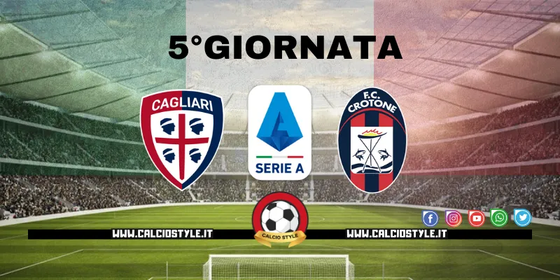 Cagliari Crotone: probabili formazioni e dove vederla