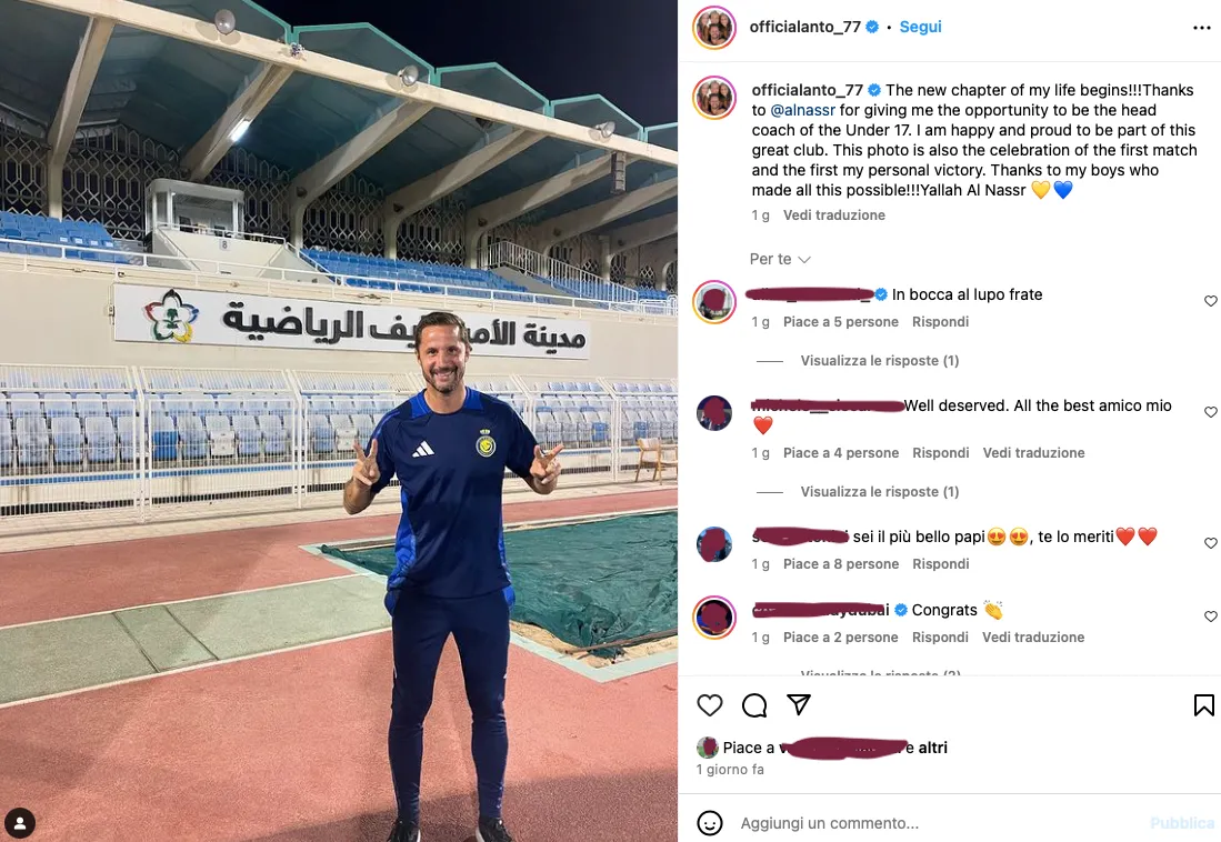 Italia Arabia Saudita Antonini