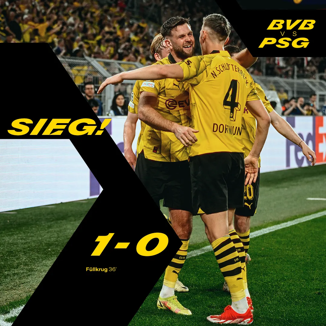 Borussia Dortmund-PSG Champions League