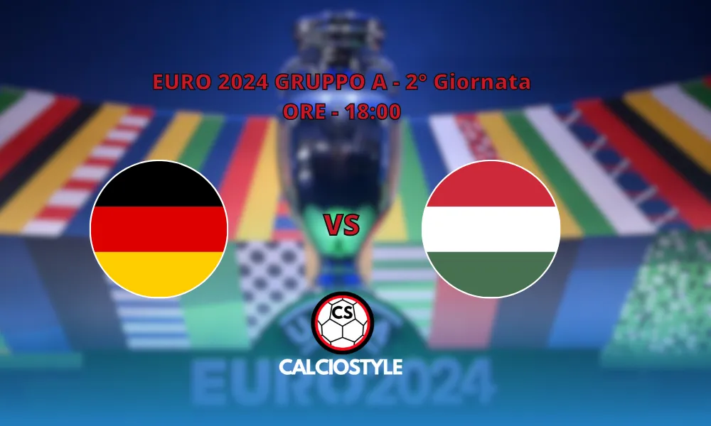 Le formazioni ufficiali di Germania-Ungheria