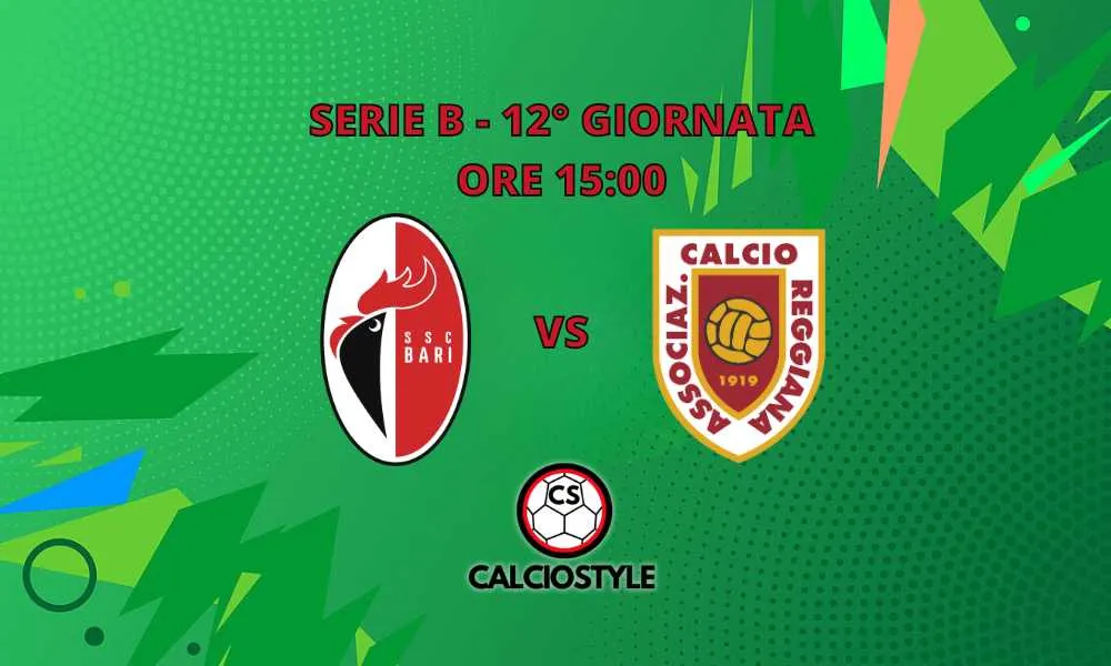 Bari-Reggiana, probabili formazioni e dove vederla