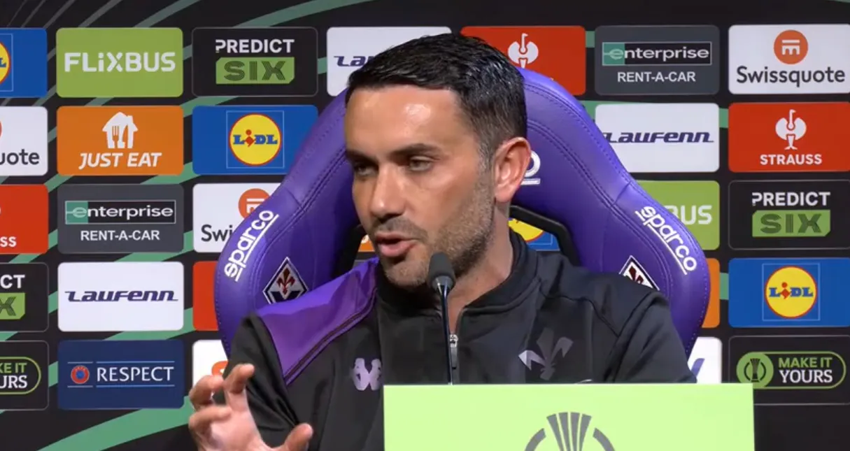 Fiorentina, Palladino: "Il nostro unico obiettivo è superare il turno" | La scelta sul portiere