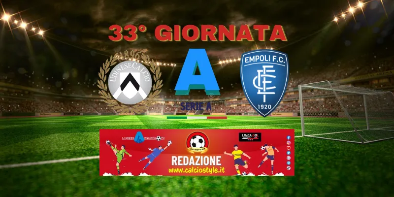 Udinese-Empoli, probabili formazioni e dove vederla