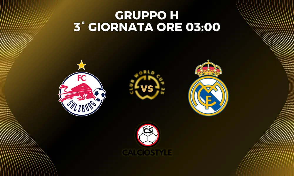Salisburgo-Real Madrid, probabili formazioni e dove vederla