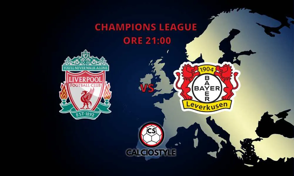 Liverpool-Bayer Leverkusen, probabili formazioni e dove vederla
