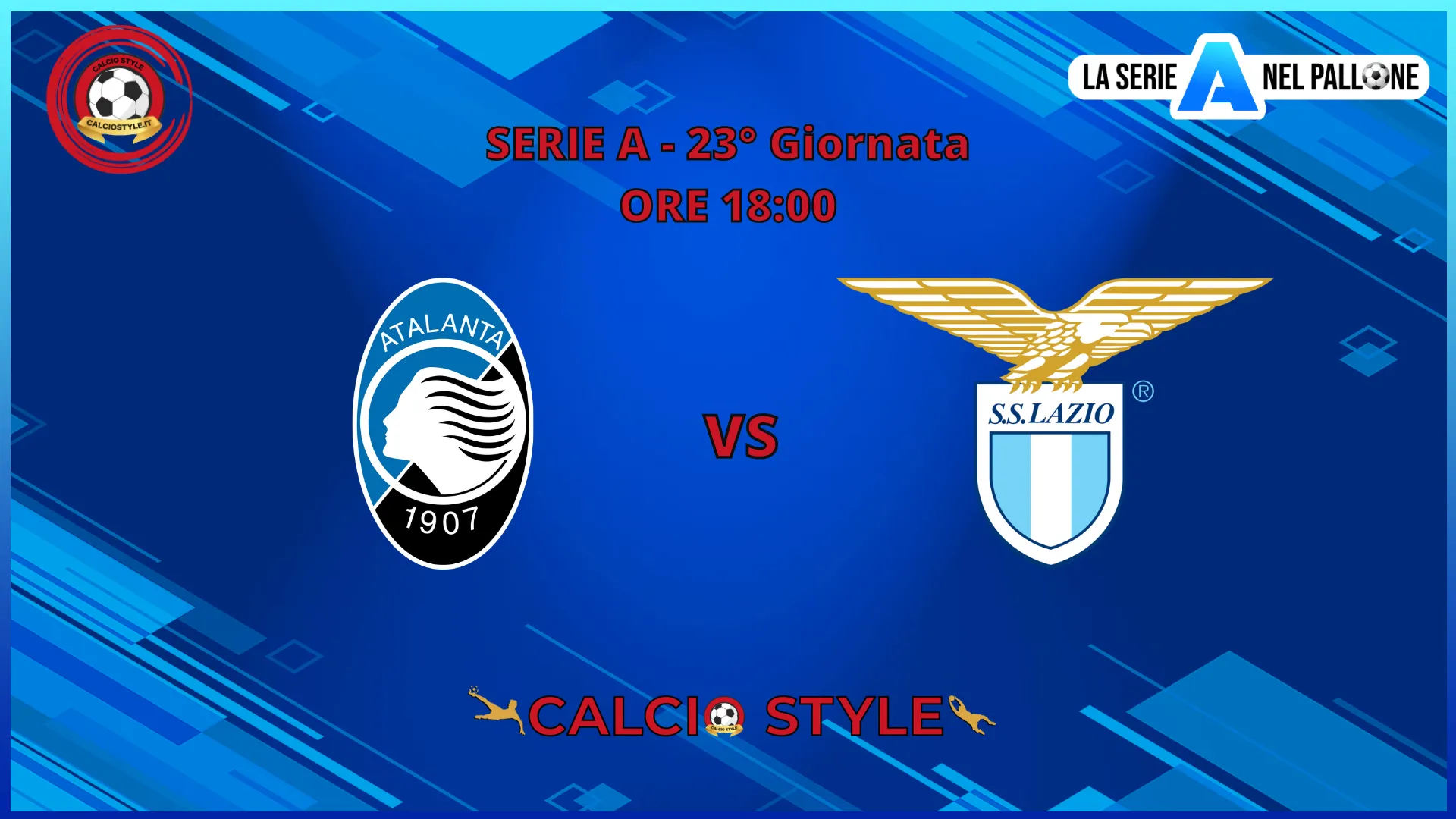 Atalanta - Lazio, le formazioni ufficiali dal Gewiss Stadium