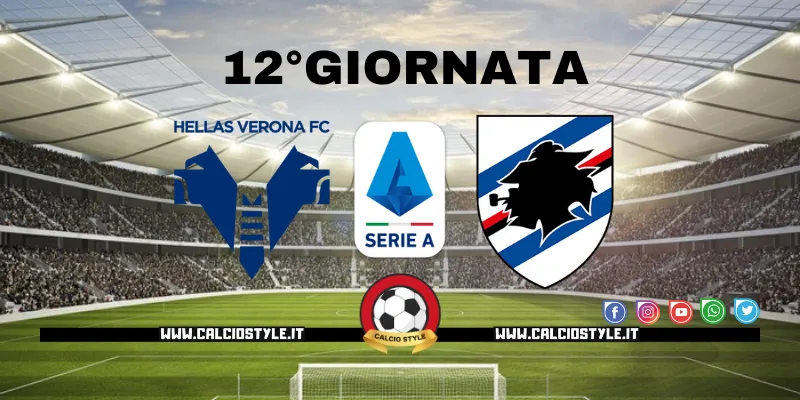 Hellas Verona-Sampdoria: probabili formazioni e dove vederla