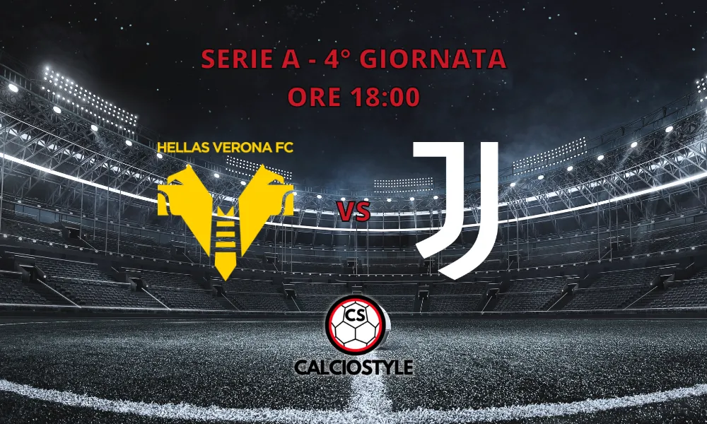 Hellas Verona-Juventus, le ultimissime: Tudor lascia a riposo Bremer, Zanetti con Giovane-Orban
