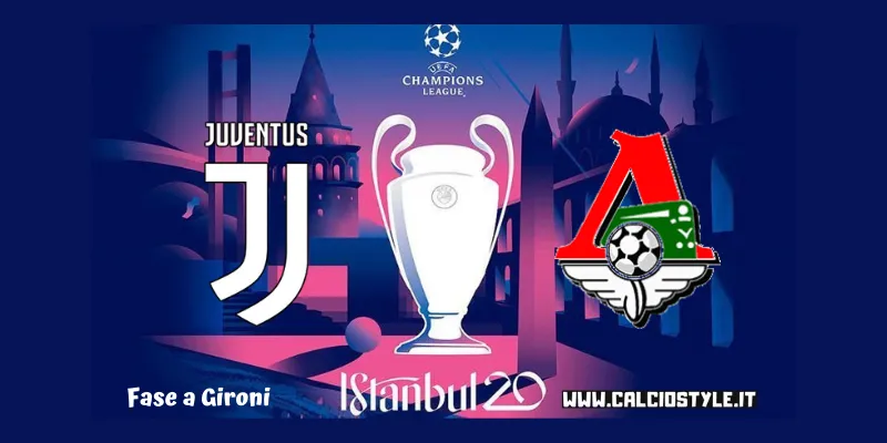 Juventus-Lokomotiv Mosca le probabili formazioni e dove vederla