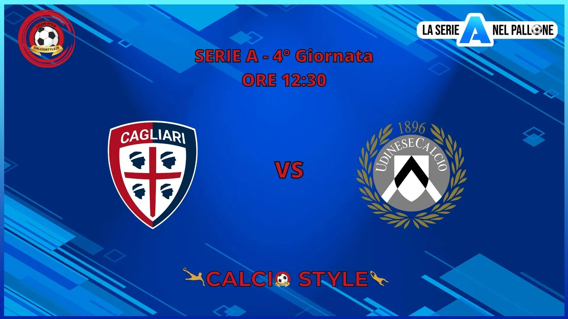 Cagliari-Udinese, le formazioni ufficiali