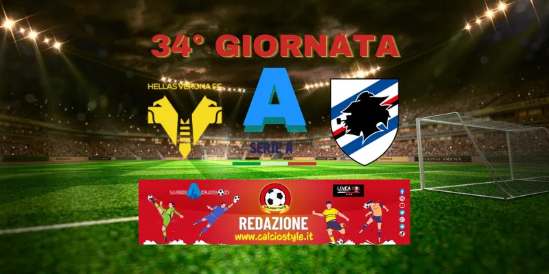 Hellas Verona-Sampdoria: probabili formazioni e dove vederla
