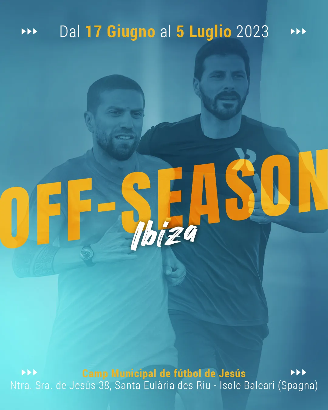 Il grande calcio a Ibiza e Forte dei Marmi: ecco l'evento Off-Season 2023