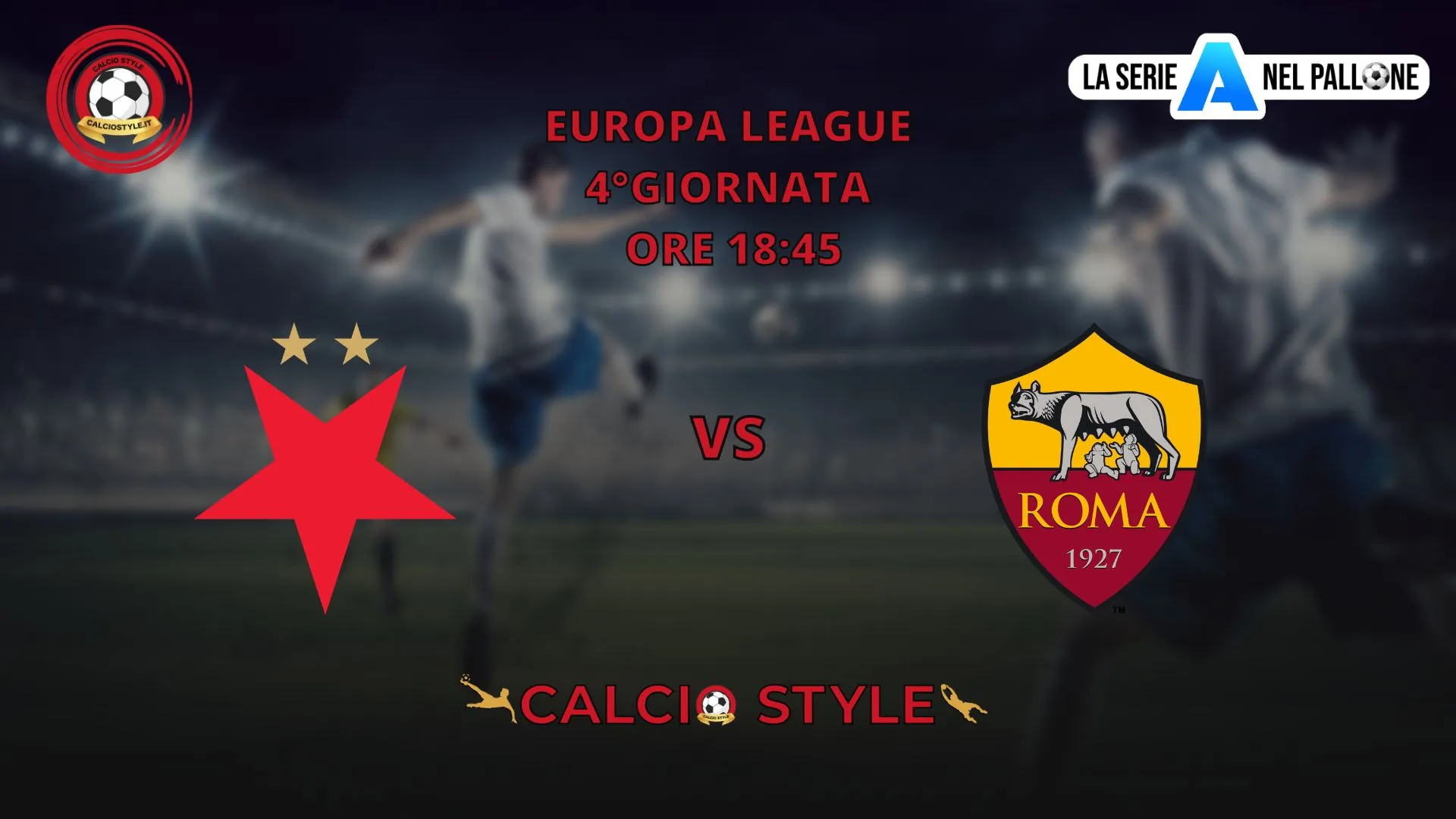 Slavia Praga - Roma: probabili formazioni e dove vederla