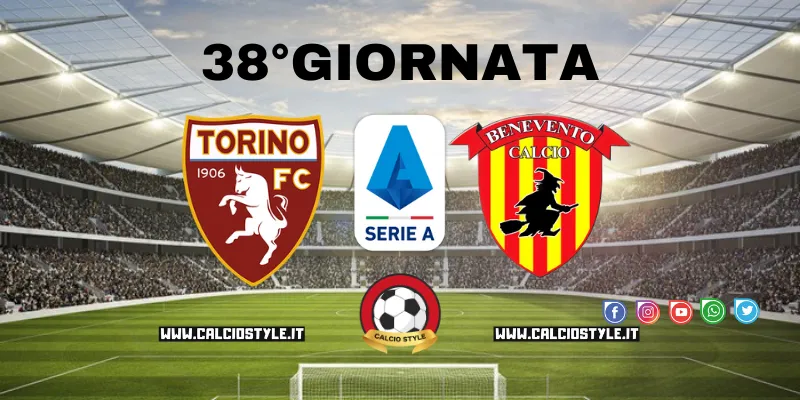 Torino-Benevento: probabili formazioni e dove vederla