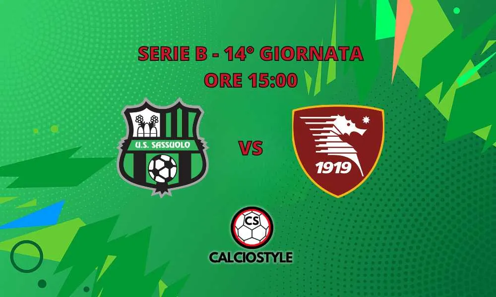 Sassuolo-Salernitana, probabili formazioni e dove vederla