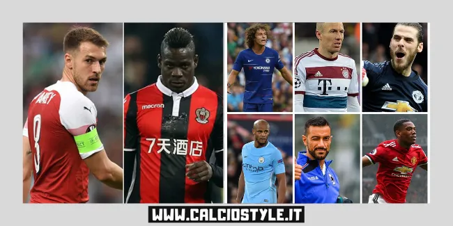 Calciomercato: Ecco i possibili svincolati a giugno 2019