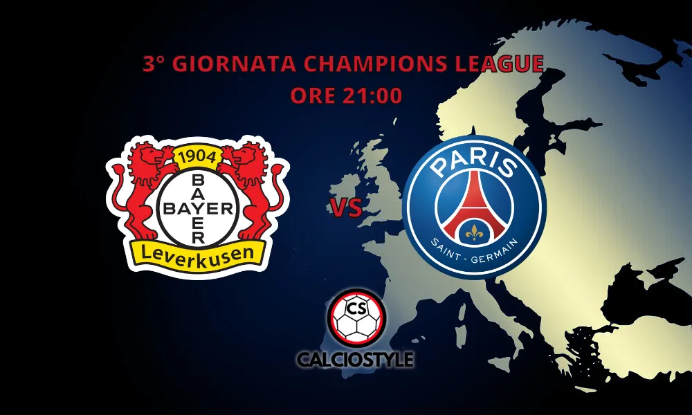 Bayer Leverkusen-PSG: probabili formazioni e dove vederla