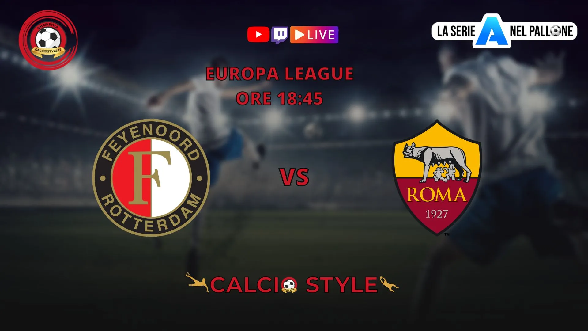 Feyenoord-Roma: Mourinho si affida ad Abraham