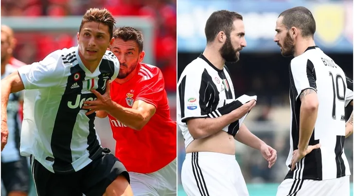 Juve, Milan, Chelsea: si tratta ad oltranza per Bonucci, Rugani, Caldara e Higuain