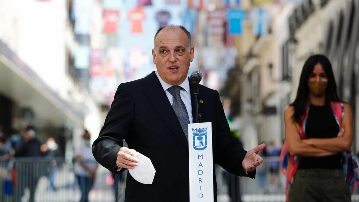 Tebas (presidente Liga): "Finché ci sarà Florentino Perez la Superlega non è morta..."