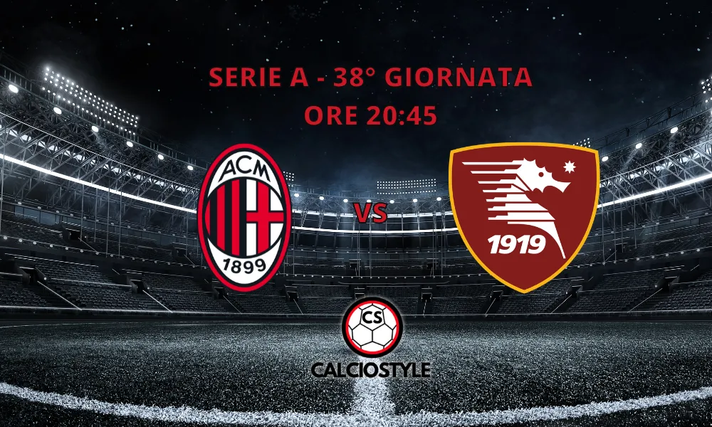 Milan-Salernitana: le ultimissime!