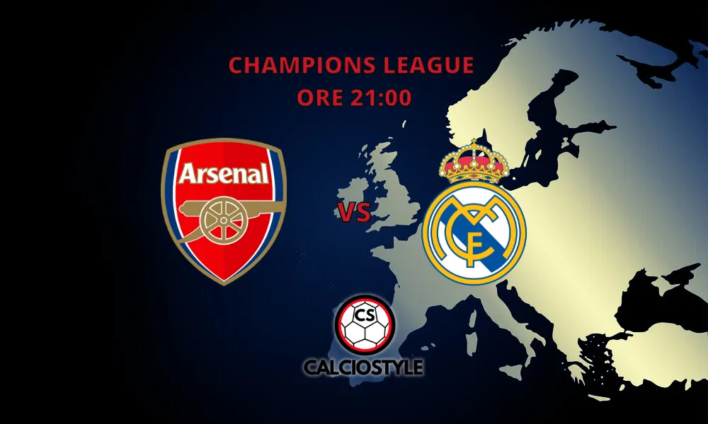 Arsenal-Real Madrid, curiosità e statistiche