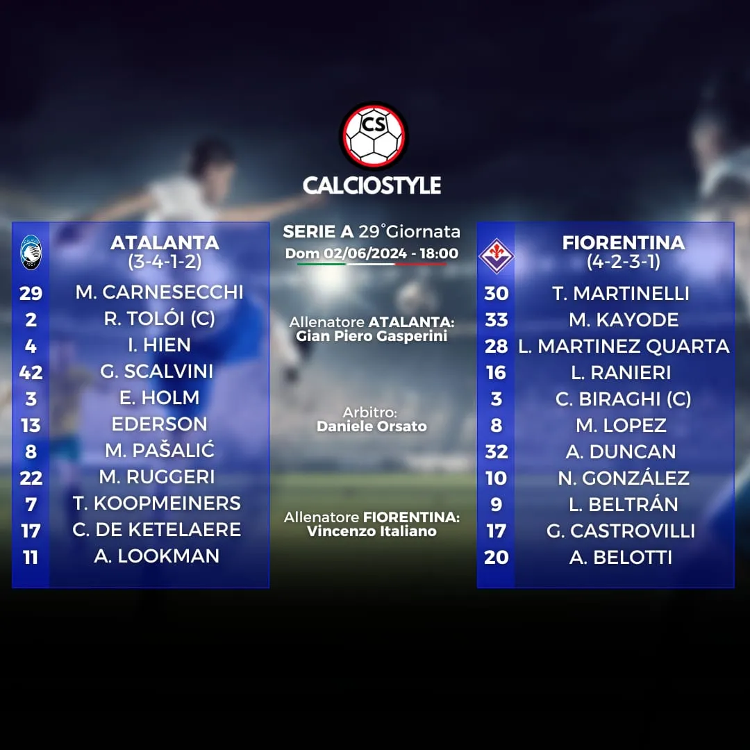 Atalanta-Fiorentina