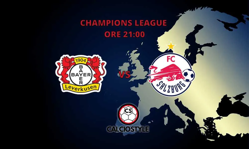 Bayer Leverkusen-Salisburgo, le probabili formazioni e dove vederla