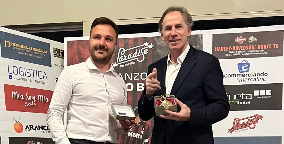 Franco Baresi superstar al Paradise nelle Marche: i tifosi vogliono la finale Champions