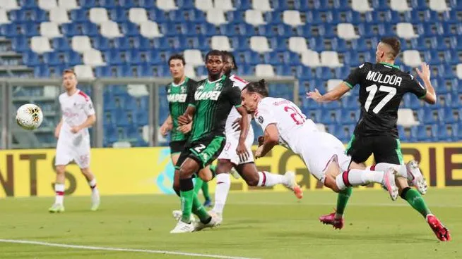 SASSUOLO MILAN 1-2 : IL DIAVOLO VESTE EUROPA
