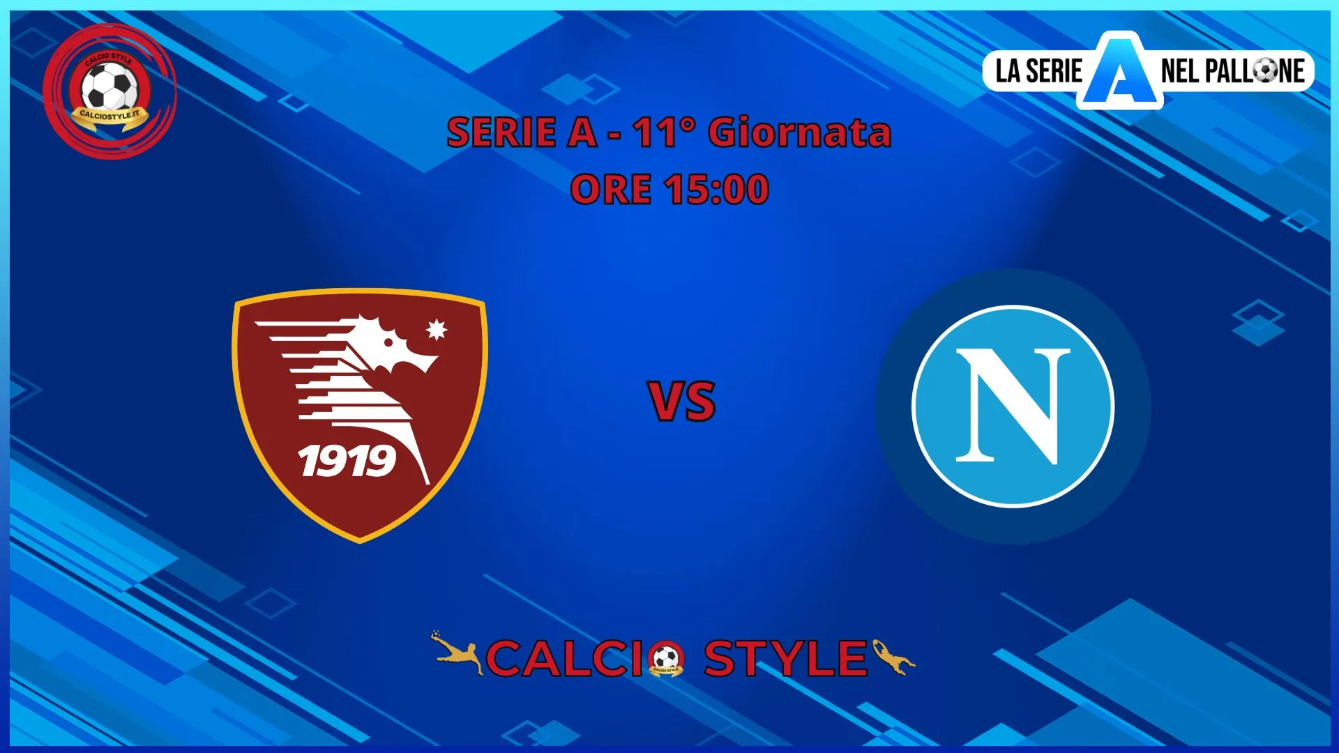 Salernitana - Napoli: le formazioni ufficiali