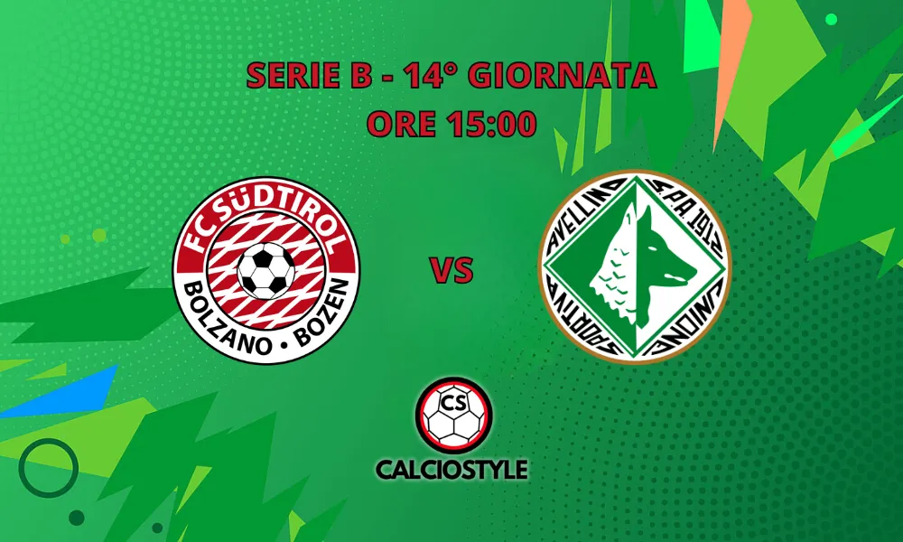 Sudtirol-Avellino: probabili formazioni e dove vederla