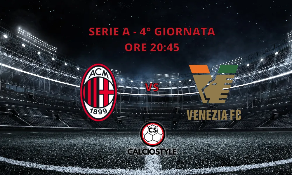 Milan-Venezia 4-0. Goal e Highlights