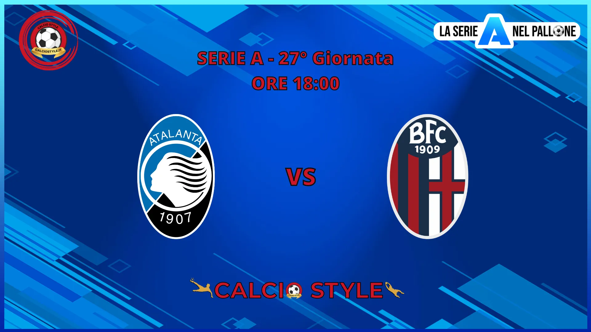 Serie A: formazioni ufficiali di Atalanta-Bologna