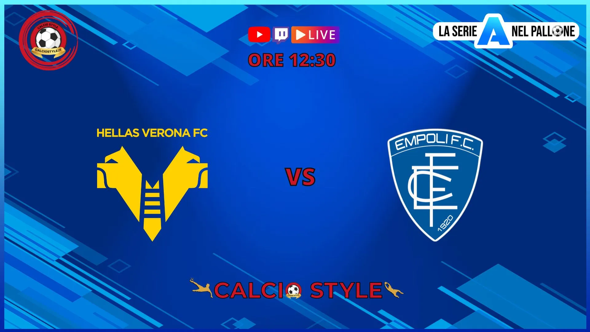 Hellas Verona - Empoli, le formazioni ufficiali