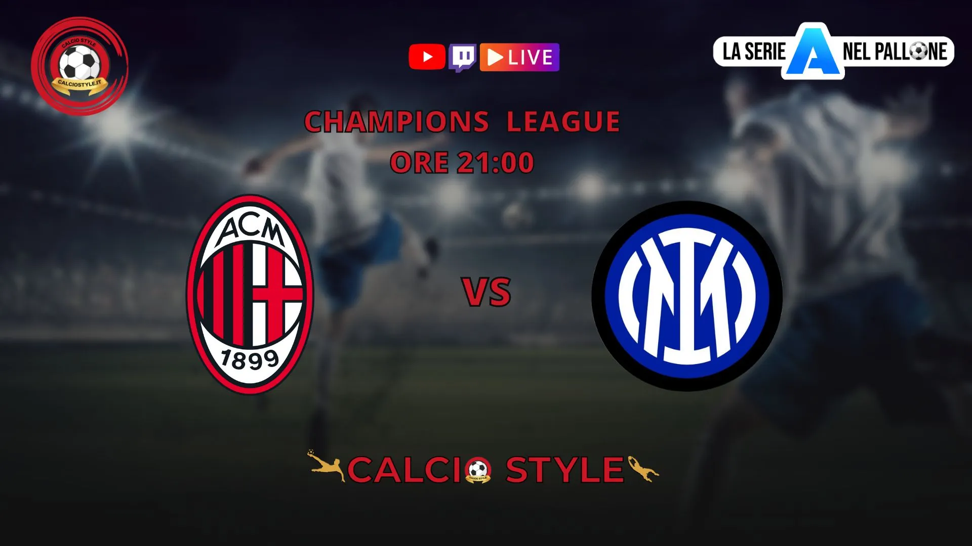 Milan - Inter in Champions League: il derby di andata di 20 anni fa