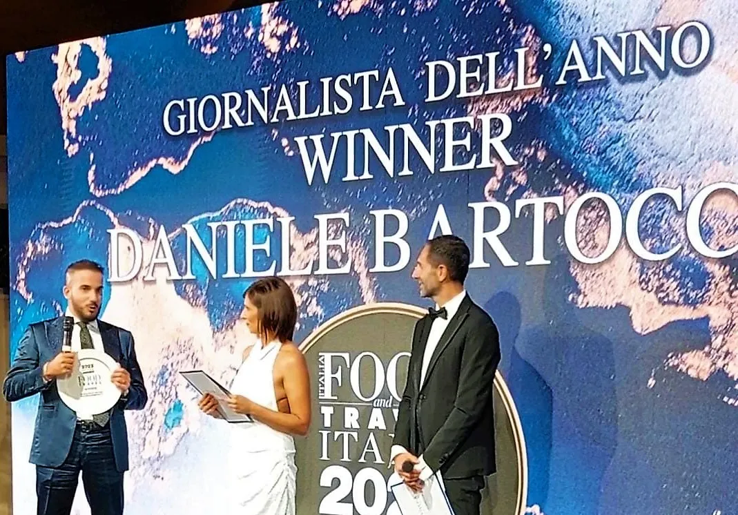 Daniele Bartocci premiato Giornalista dell'Anno