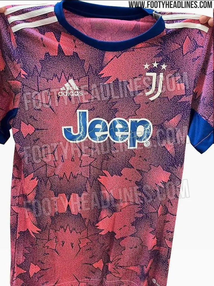 Terza maglia della Juventus: ecco le immagini