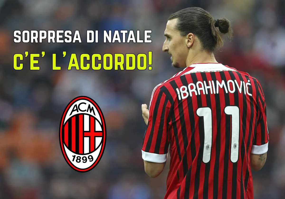 Milan: Ibra arriverà entro il 30 dicembre