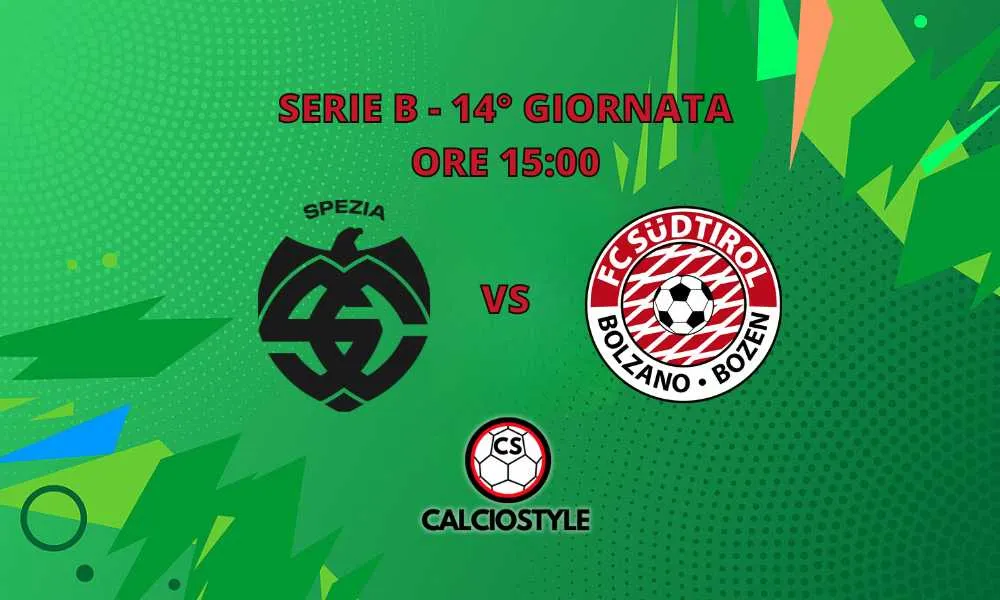 Spezia-Sudtirol, probabili formazioni e dove vederla