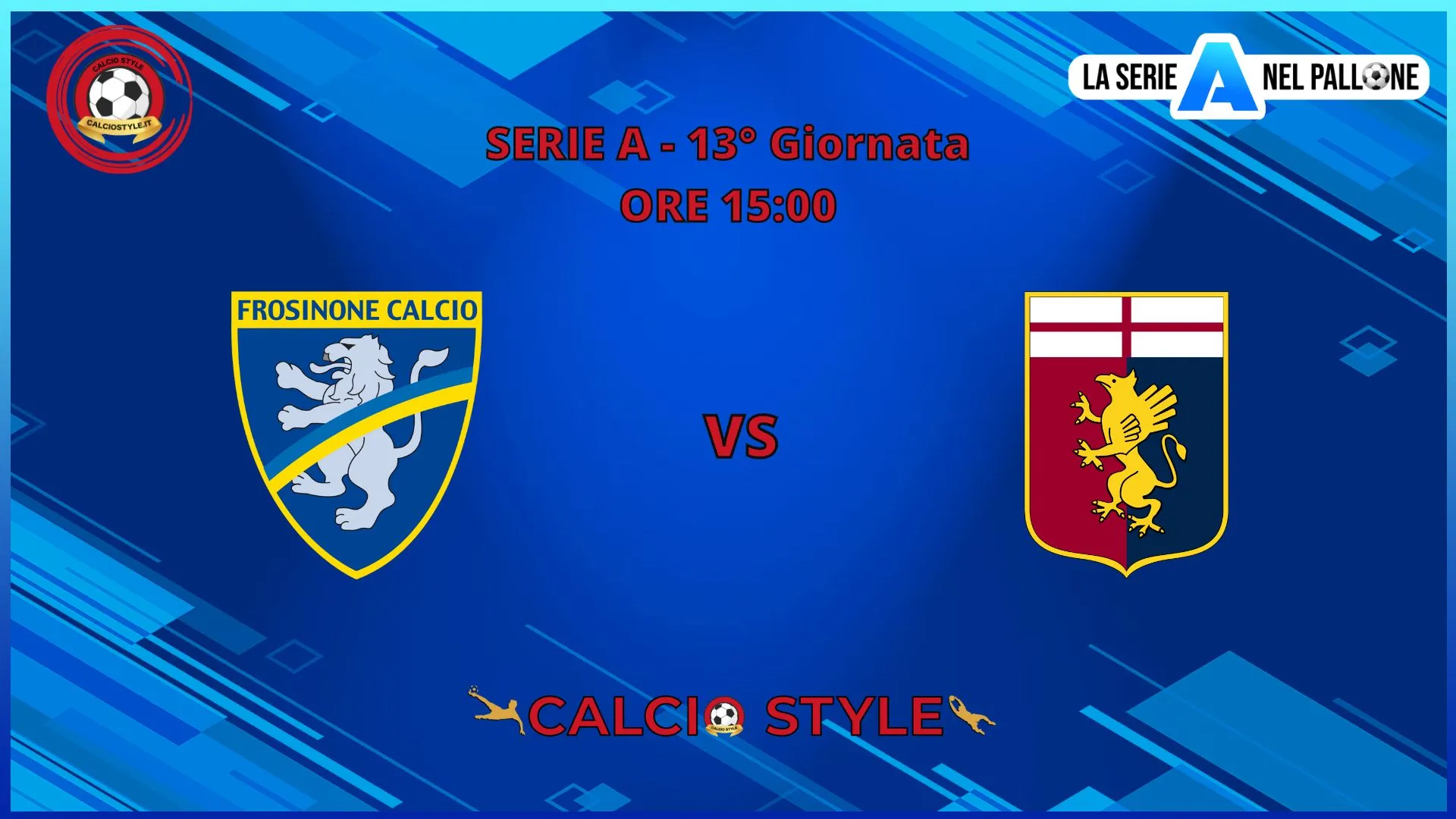 Frosinone-Genoa, le probabili formazioni: le ultimissime
