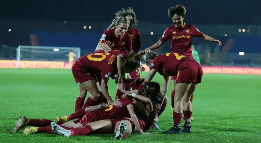 Champions League Femminile, la Roma ferma il Wolfsburg: prova di carattere delle giallorosse